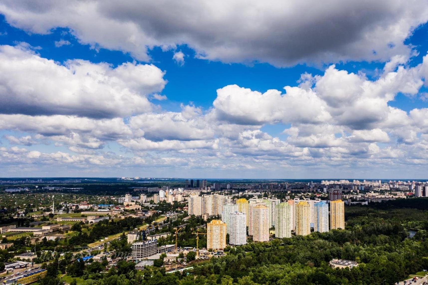 Apartment Voskresenska 18 , Парковые Озера Kijev Kültér fotó