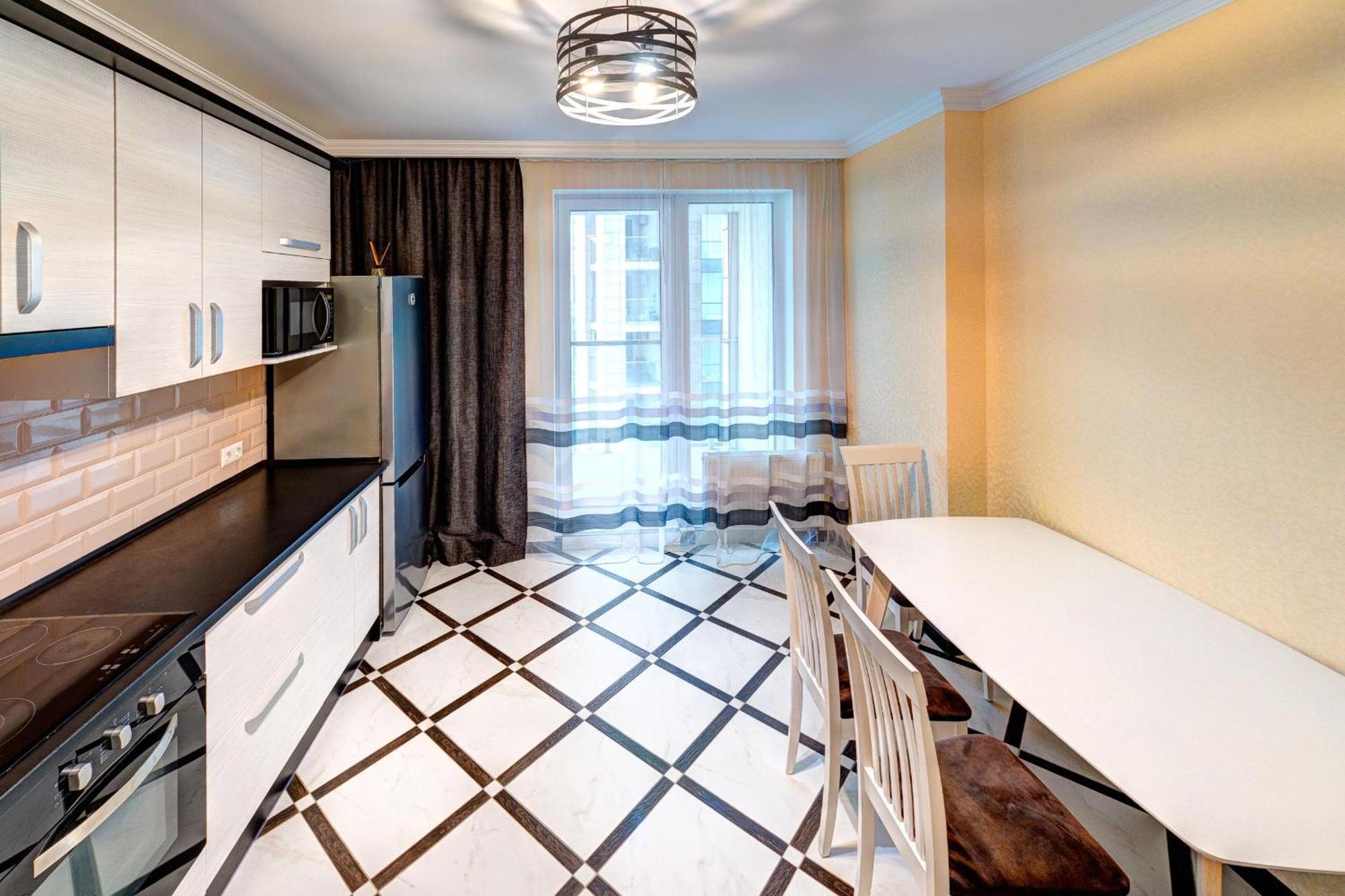 Apartment Voskresenska 18 , Парковые Озера Kijev Szoba fotó